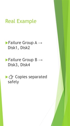 ASM Failure Groups Explained | How Oracle Protects Data ASM #6 #job #db #education #oraclerac #dba