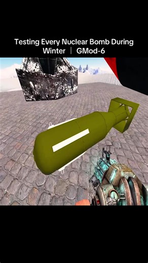 Testing Every Nuclear Bomb During Winter ｜ GMod-6