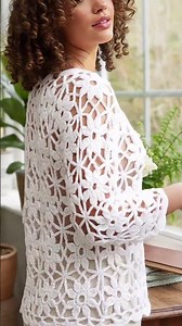 crochet pullover written pattern #crochet