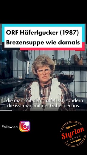 Authentic Austrian Brezensuppe Recipe from ORF Häferlgucker (1987)