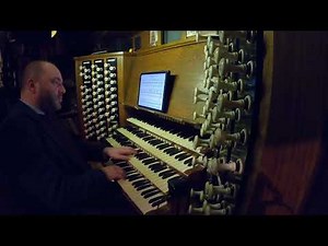 Daniel Cook plays Ich ruf zu dir, Herr Jesu Christ BWV 639 by J.S. Bach from Durham Cathedral