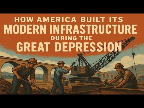 America’s Infrastructure Boom During the 1930s #greatdepression #newdeal #americanhistory #FDR