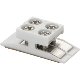 Task Lighting 8-10mm EZ Ramp Tape-to-Tape Connector - 6 Pack - White