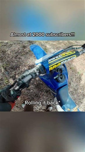 The chain popped off at the worst time | watch my adventure here ⬆️