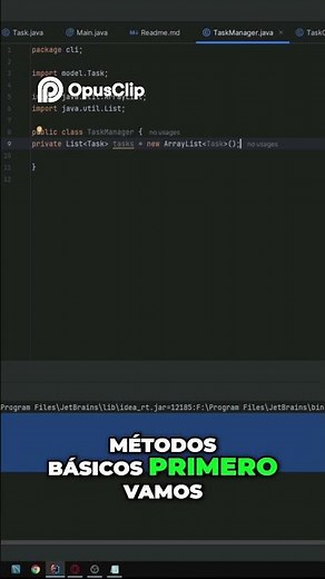 📌 Java: Creando el Método para Agregar Tareas en el Task Manager