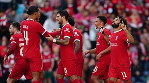Liverpool 3-1 SV Darmstadt 98: Mohamed Salah, Diogo Jota and Luis Diaz on target in routine win