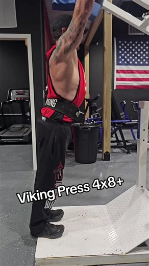 Shoulders #teamNotOptimal #fitnessmotivation #tourettesyndrome #shoulderDay #bodybuilding Tempo 1-4-4-4 when possible Superset with either (c)alves or (a)bs** Build up sets included in count Rear Delt Cable Raises 4x lots multi-angle Cable laterals s 4x lots multi-angle Viking Press 4x8 Seated Dumbbell Press 10,8,8,8,.5-drop 5- drop 10 Superset 3x 10 (last set single drop to failure): 1. Rear dumbbell Raises 2. Front raise Superset 3x8 : 1. Upright row 2. Lateral raise