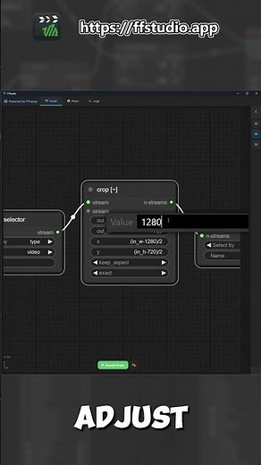 Crop Videos in Seconds with FFStudio | #VideoEditing #FFStudio #YouTubeShorts #FFmpeg #CropVideo