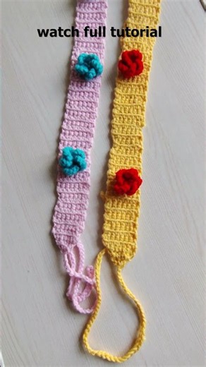 Cute Handmade Crochet Headband 😍 | Quick Tutorial