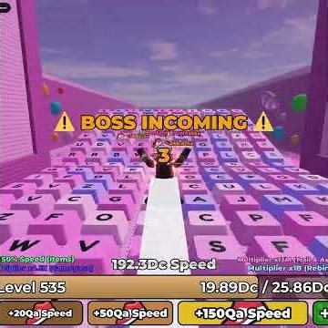 Speed challenge #roblox