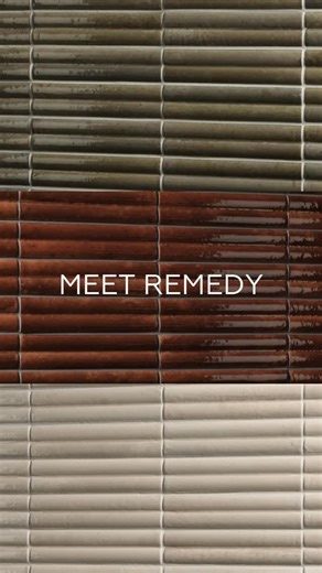 Daltile on Instagram: "A stunning handcrafted tile series, Remedy radiates artisanal charm. Visit the 🔗 in our bio to meet Remedy. #subwaytiles #3Dtiles #glossytiles #walltile"