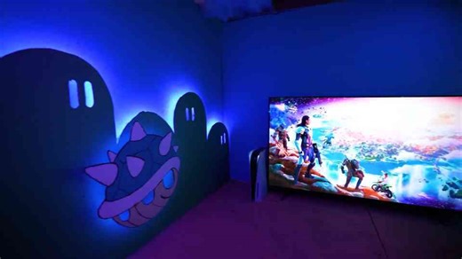 Building a hidden gaming room at home