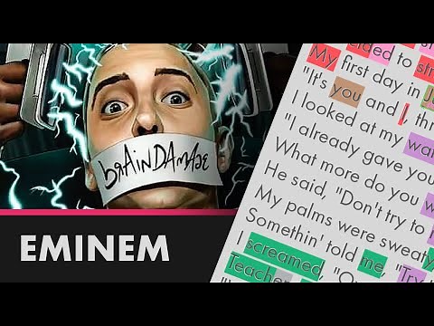 Eminem - Brain Damage - Lyrics, Rhymes Highlighted (326)
