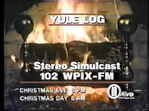 WPIX Yule Log short promo, 1984