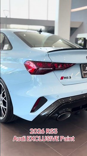 Check out this Exclusive Gulf Blue RS3! - Audi Pembroke Pines