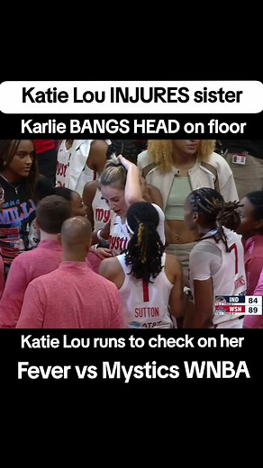 🤕 Katie Lou Samuelson INJURES SISTER Karlie after BANGING HEAD on court, checks on her | Indiana Fever vs Washington Mystics WNBA basketball | Support me through Patreon to keep my channel going, monthly memberships starting at $3! https://www.patreon.com/womenhooping | #fypシ゚viral #fyp #fypシ #fypage #fypageシ #foryou #foryour #foryoupage #foryourpage #viral #viralvideo #viraltiktok #tiktokviral #tiktok #basketball #basketball🏀 #basketballtiktok #tiktokbasketball #bball #bballtiktok #wbb #women