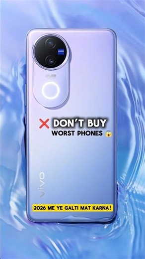 Top 5 Worst Phones 2026 ⚠️ Paisa Barbaad Karne Se Pehle Ye Dekh Lo!”