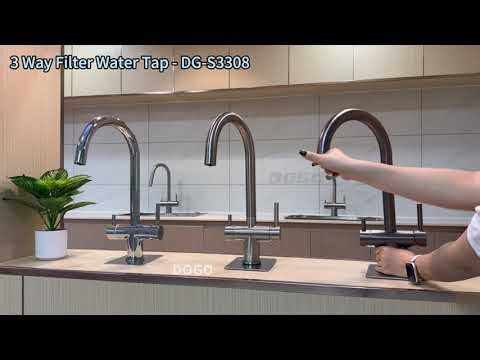 One Faucet, Three Waters – DOGO 3‑Way Filter Tap