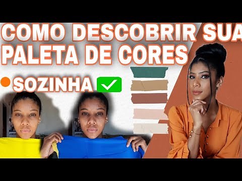 COMO DESCOBRIR SUA CARTELA DE CORES NA PRÁTICA | análise de coloração
