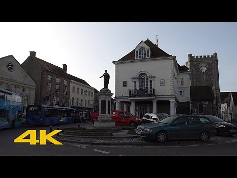 Wallingford Walk: Town Centre & Castle【4K】
