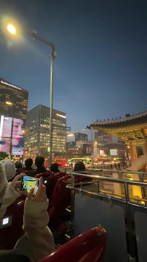 ソウルナイトバスツアー：夜景が綺麗