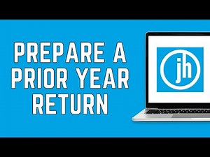How To Prepare A Prior Year Return In Jackson Hewitt Online 2024