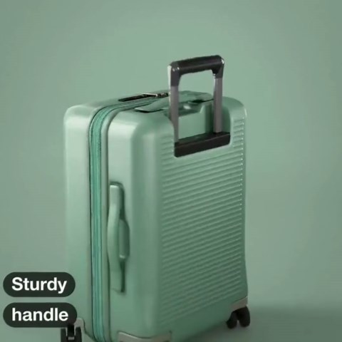 Open Story-Signature 21-Inch Hardside Carry-On Luggage with Spinner Wheels - Hardshell Carry-On Suitcase - TSA, Airline-Approved - Expandable Hard Shell, Smooth Rolling Wheels for Lightweight Travel