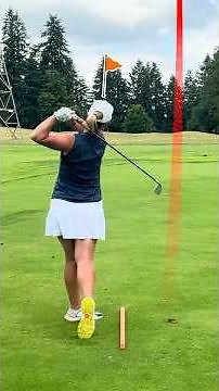 EASY Way to Hit a Push Draw Every Time! #golf #golfswing #golfdrills #golftips #golfshorts