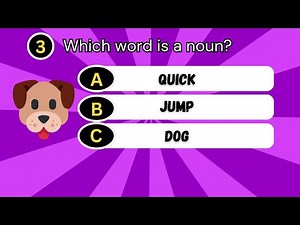 Fun English Grammar Quiz for Kids Learn & Improve with Easy Questions! 🏆✨