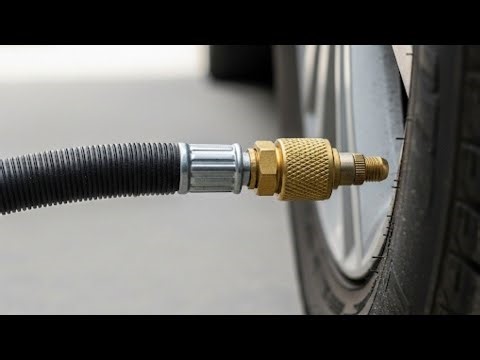 How to Add Air to Your Car Tires (Fix Low Pressure Warning Yourself!)