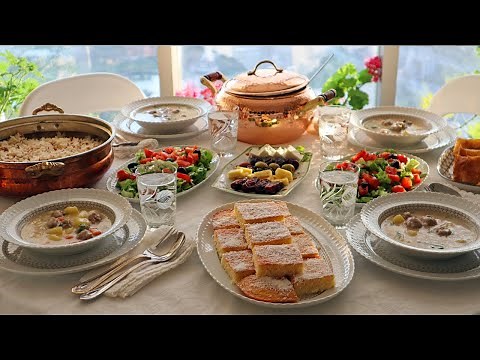 Ramadan Iftar: Turkish Kofte Soup & One Bowl Easy Revani Dessert & More