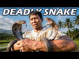 Unbelievable! Catching Two Giant Snakes at Once!