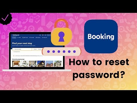 How to reset password on Booking.com?