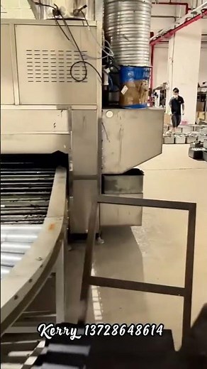 Compact Robotic Spray Line via Loop Roller Conveyor