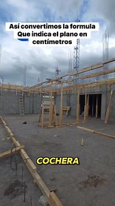 610K views · 7.1K reactions | Así convertimos la medida que indica la formula del plano en los centímetros que necesitamos de contraflecha | Construcción y mas | Facebook