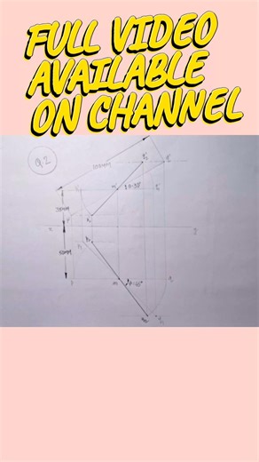 How to solve mid-point problem in Projection of Lines | Engg. Graphics #projectionoflines #anildubey
