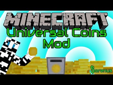 CURRENCY IN MINECRAFT! | Universal Coins Mod 1.6.2 | Sorenus Mods 114
