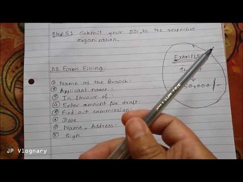 What is Demand Draft? | How to Make a DD