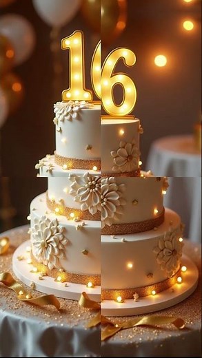 Sweet 16 Like Never Before! 🎂✨ The Cake Everyone's Talking About