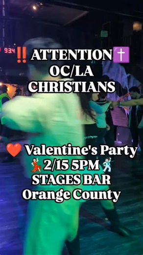 Omnia Catholic - SoCal on Instagram: "@socal.catholic.dance 🤝Dance with 200+ of like-minded people🪩 🔗 RSVP IN BIO, Ticket price goes 🆙 2/1 Spend your Valentine's long weekend with us❤️ and maybe find love? 💘 🤠 Come dance country swing and line dance 🥳Plus a patio Spanish dance area, playing all your favorite Spanish salsa, cumbia, meregue y mas. 👢Wooden Floor 👢 💃🏻Dance Lessons @bootsandbowsdance 🍸Full bar service available 🍴Food Vendor 🎯Games 📥Song requests 🚦Dating Status Bracele