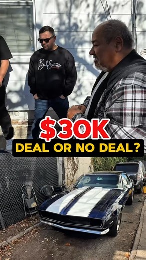 Rob Evans on Instagram: "CAMARO QUESTION — DEAL OR NO DEAL? 🤔 There’s a 1968 Camaro 427 RS being offered for $30,000, which honestly feels almost too good to be true. The seller wants to meet in North Philly and mentioned he has arthritis and can’t travel. No assumptions at all — but between the price and the location, this feels like a situation where extra caution is smart. Before I decide, I want your honest take: 👉 Deal or No Deal? 👉 Would you go check it out in person? No judgment — just