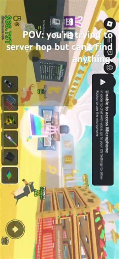 POV when your server hopping, but can’t find anything ￼#fr #relatable #sab #steal a brainrot