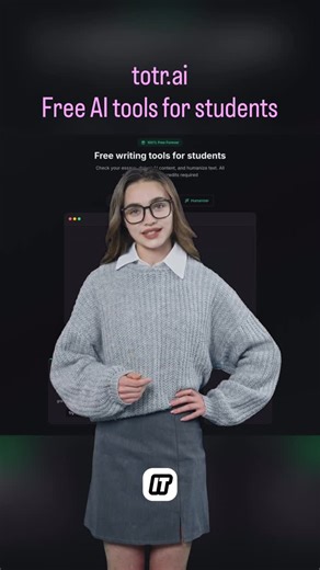 Totr AI on Instagram: "Try for free at totr.ai #aitoolsforstudents"