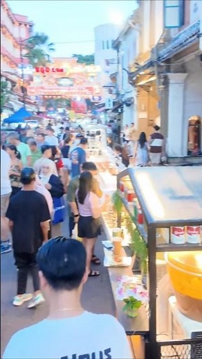 Malacca Jonker Street (Night) 马六甲 雞場街 (夜間) : Malaysia Scenery 马来西亚风光 :Attraction 旅游景点 Lifestyle 生活型態