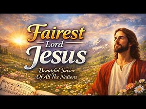 Fairest Lord Jesus (Beautiful Hymn Cover) | Peaceful Worship Song with Lyrics