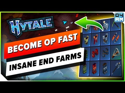 Hytale INSANE Endgame Farms to Get OP FAST! Fast Adamantite & Gear Guide