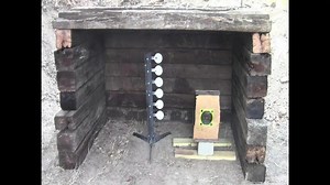 How To Build A Backyard Shooting Range Backstop With Tires