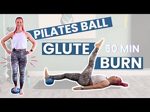 Underbutt Pilates Glute Workout with a Ball for Beginners