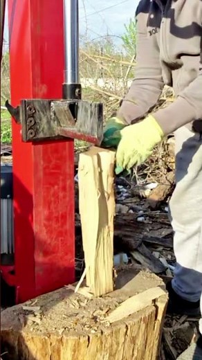Vertical Log Splitter #logsplitter #firewood
