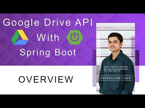 E01 Google Drive API with Spring Boot